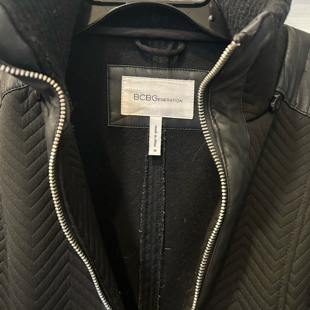 Bcbgeneration Black Chevron Jacket - image 2